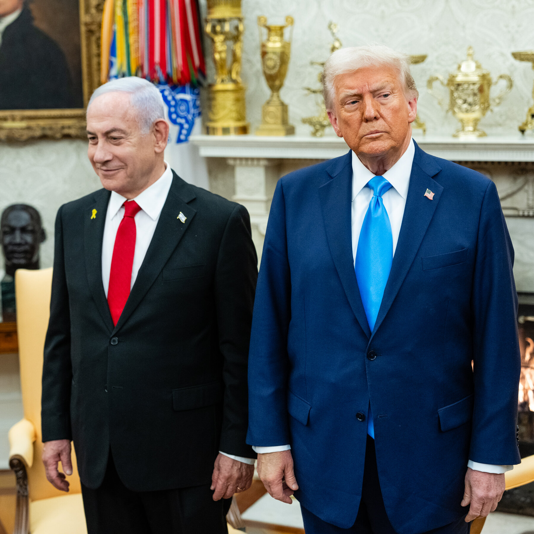 For Trump and Netanyahu, Similar Strategies With Similar Goals
