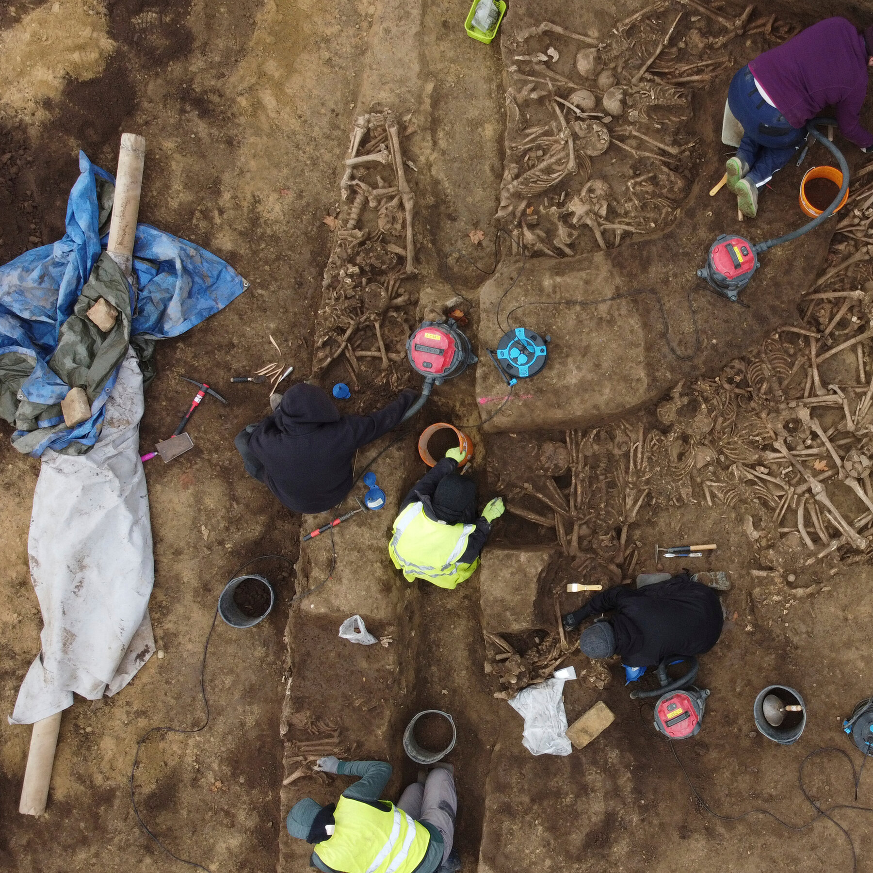 Roman Empire Skeletons Found Under Vienna Soccer Field
