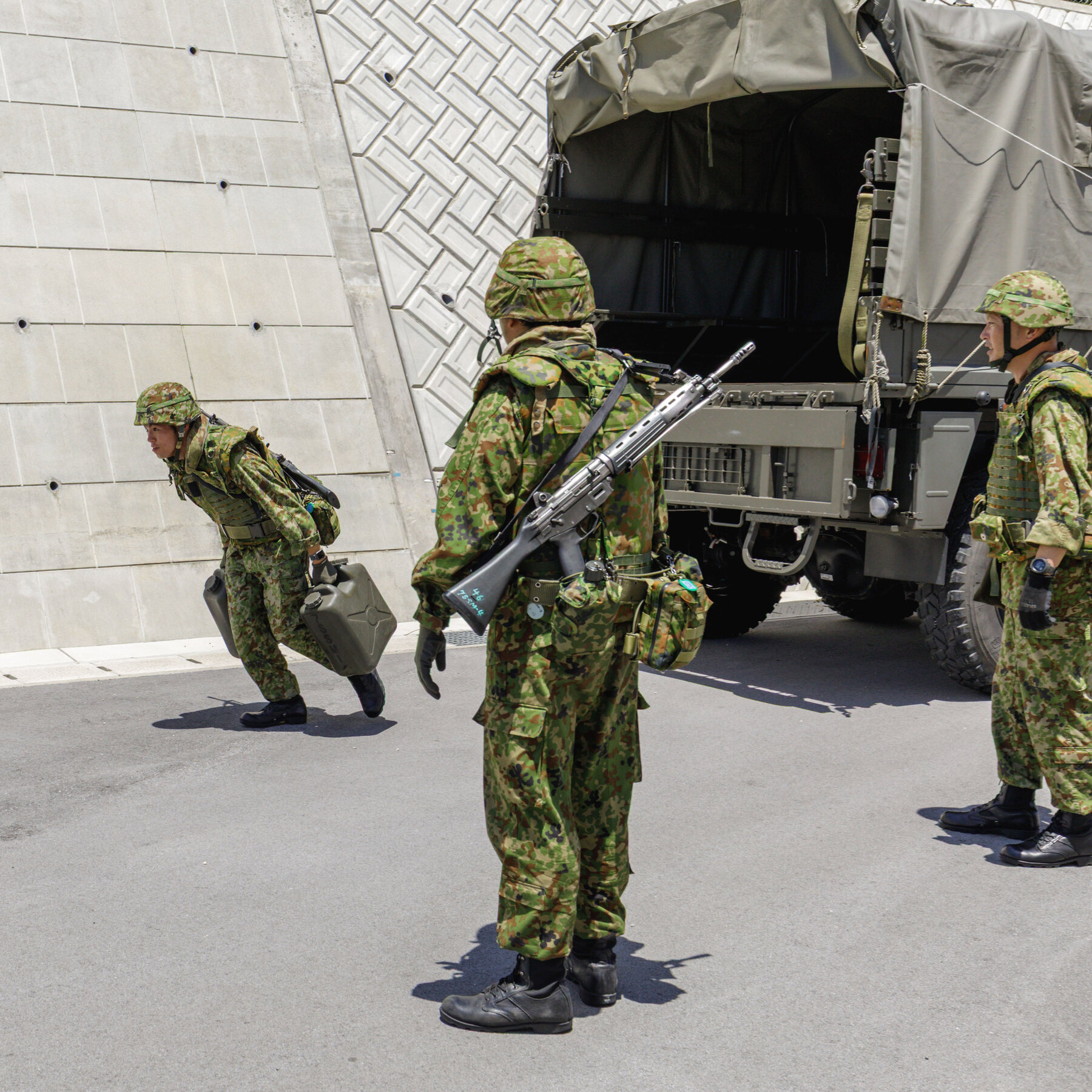 Japan Flexes Its Military Muscle at China, and Trump
