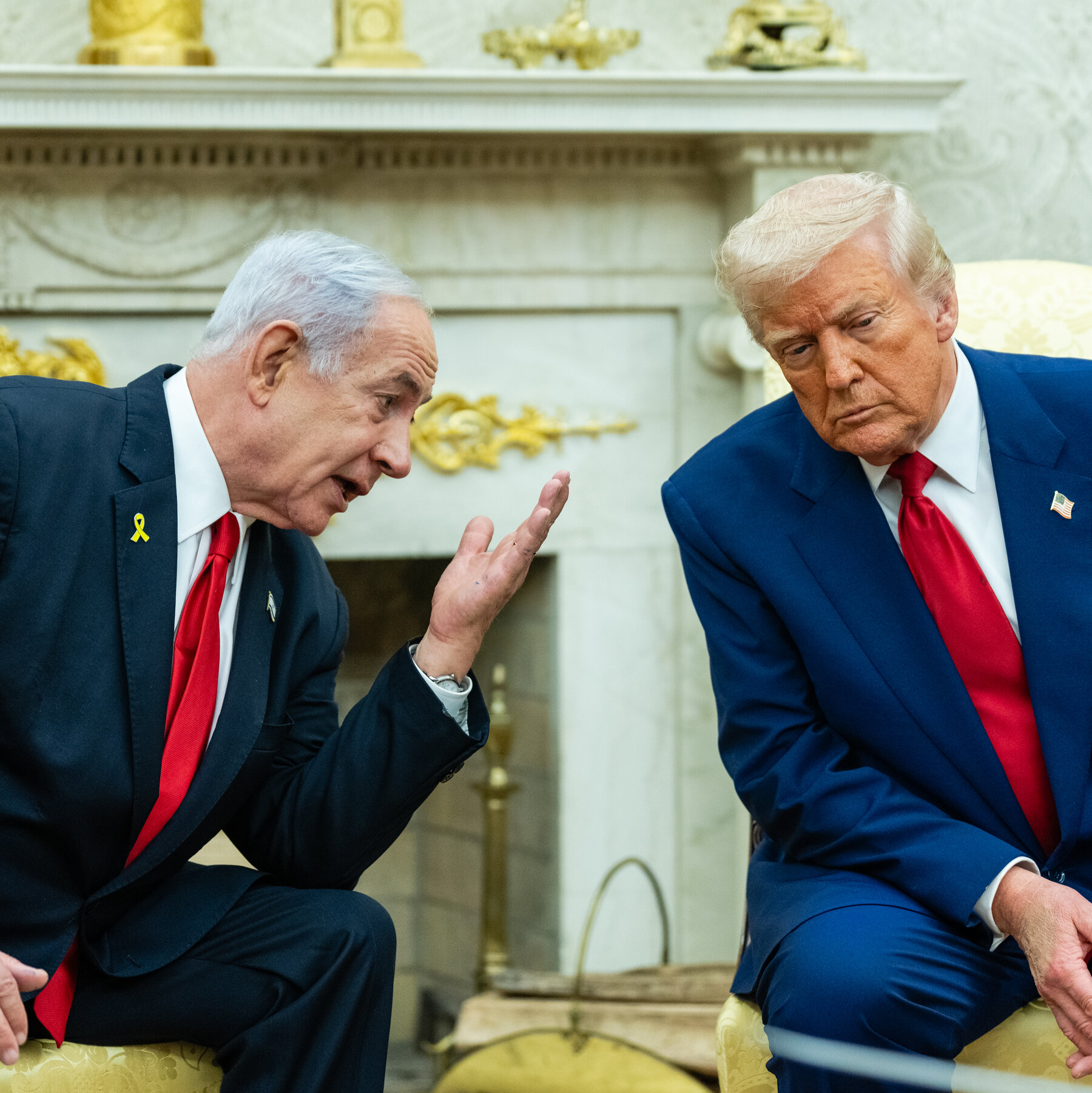 Live Updates: Netanyahu and Trump Meet to Discuss Gaza Plans