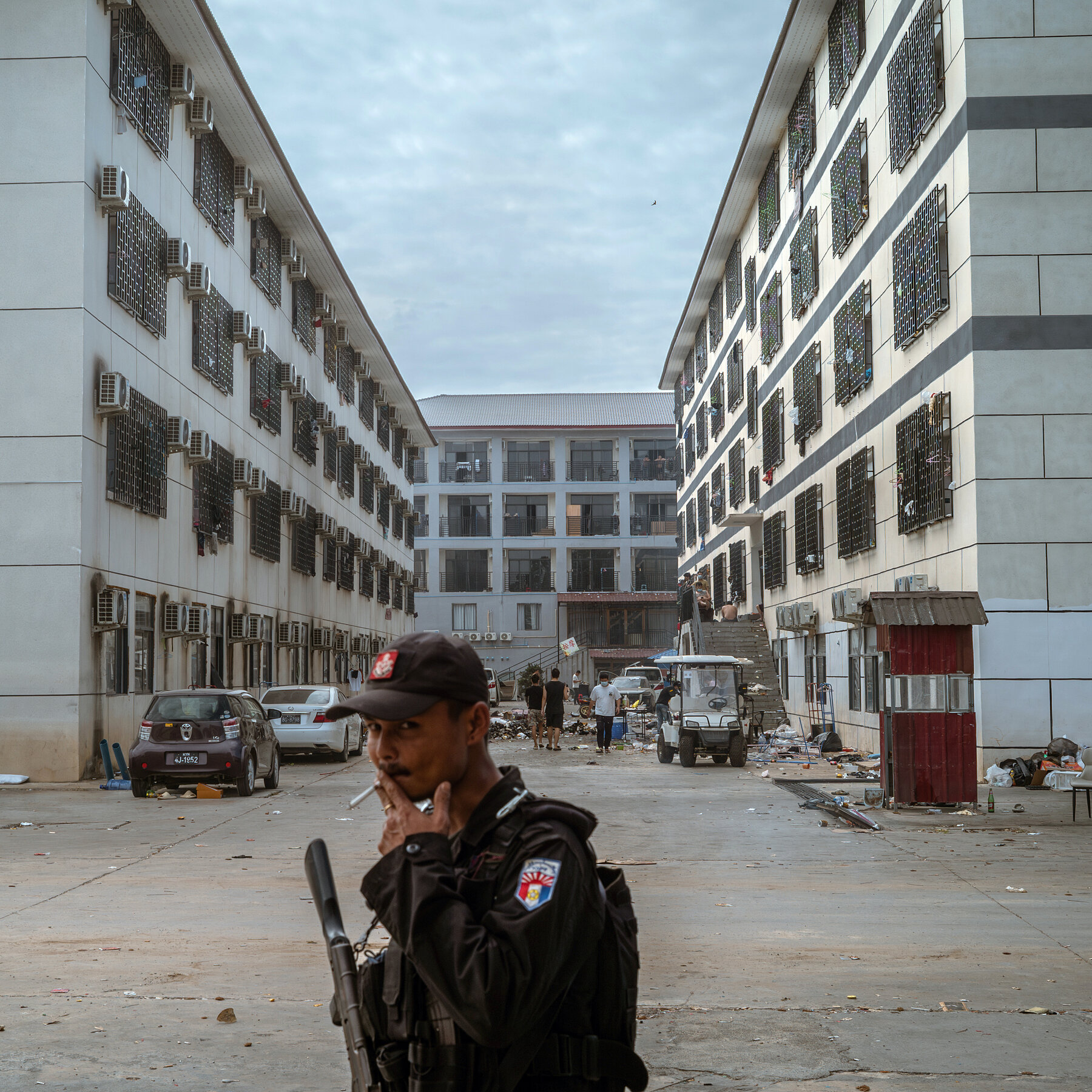 At This Office Park, Scamming the World Was the Business