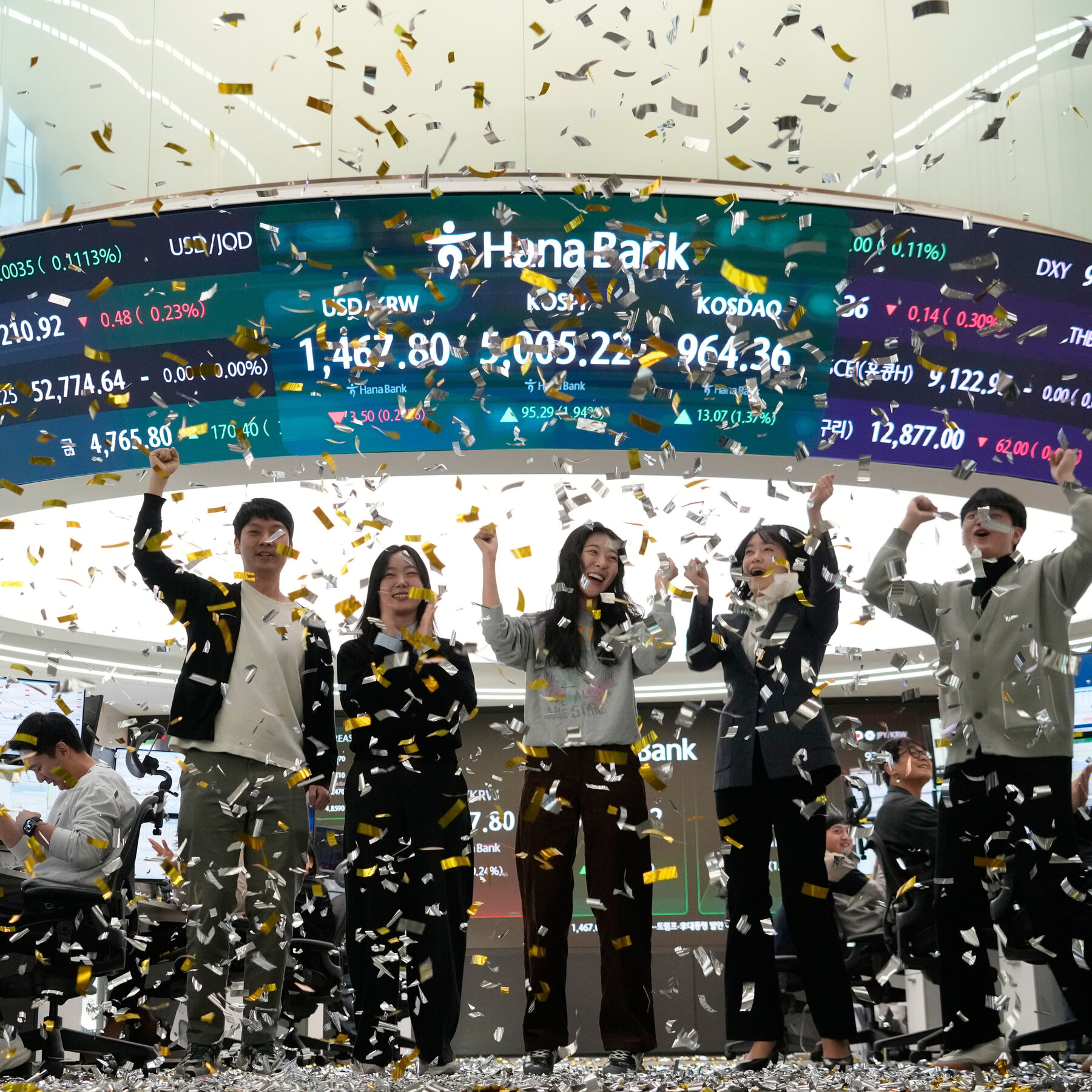 South Korean Stocks, Kospi Index Are Trading at a Record High