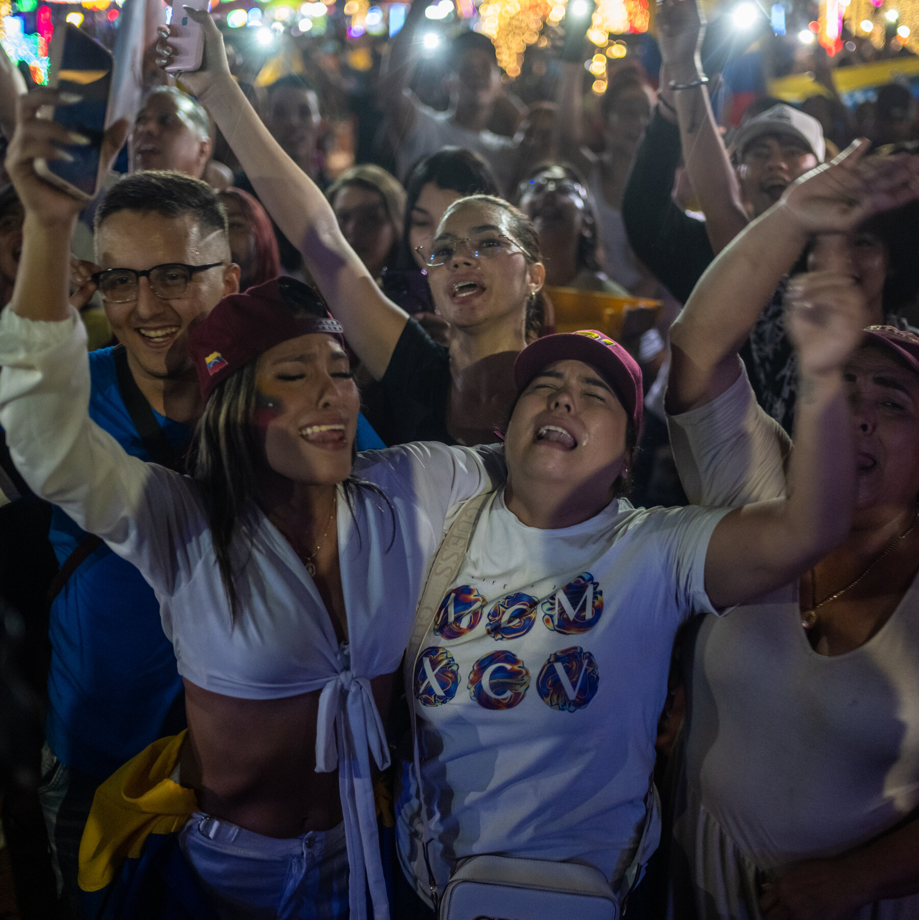 Exiled Venezuelans Celebrate Maduro’s Downfall, but Are Wary