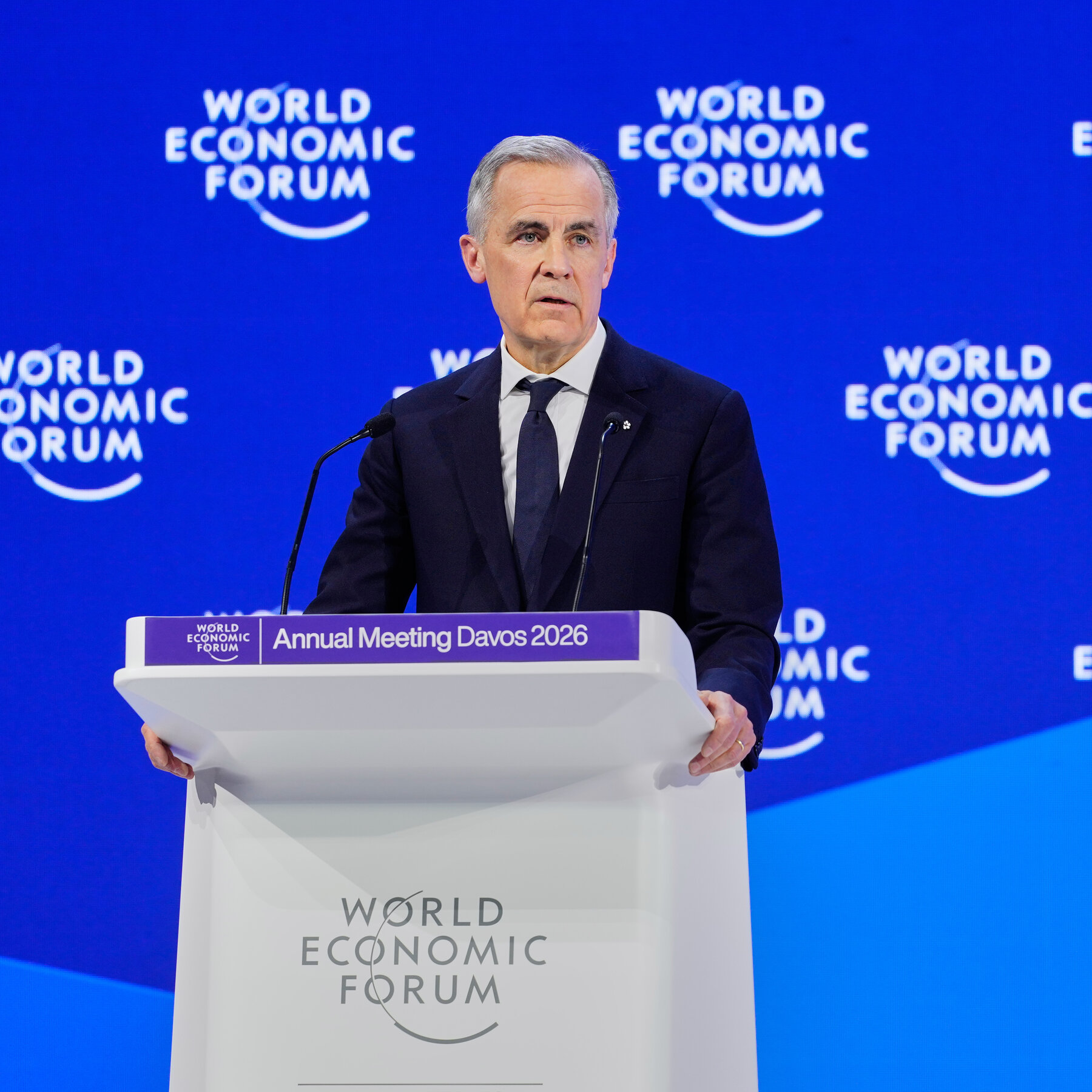 Carney Speech on U.S. ‘Rupture’ and Canada’s Survival Draws Standing Ovation at Davos