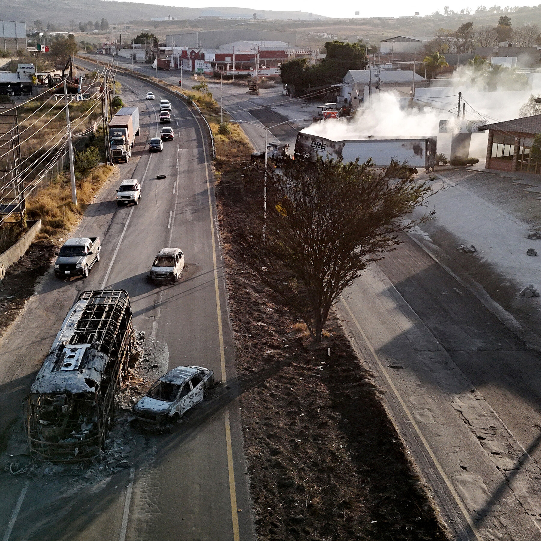 Live Updates: Violence Flares in Mexico After Killing of Cartel Boss