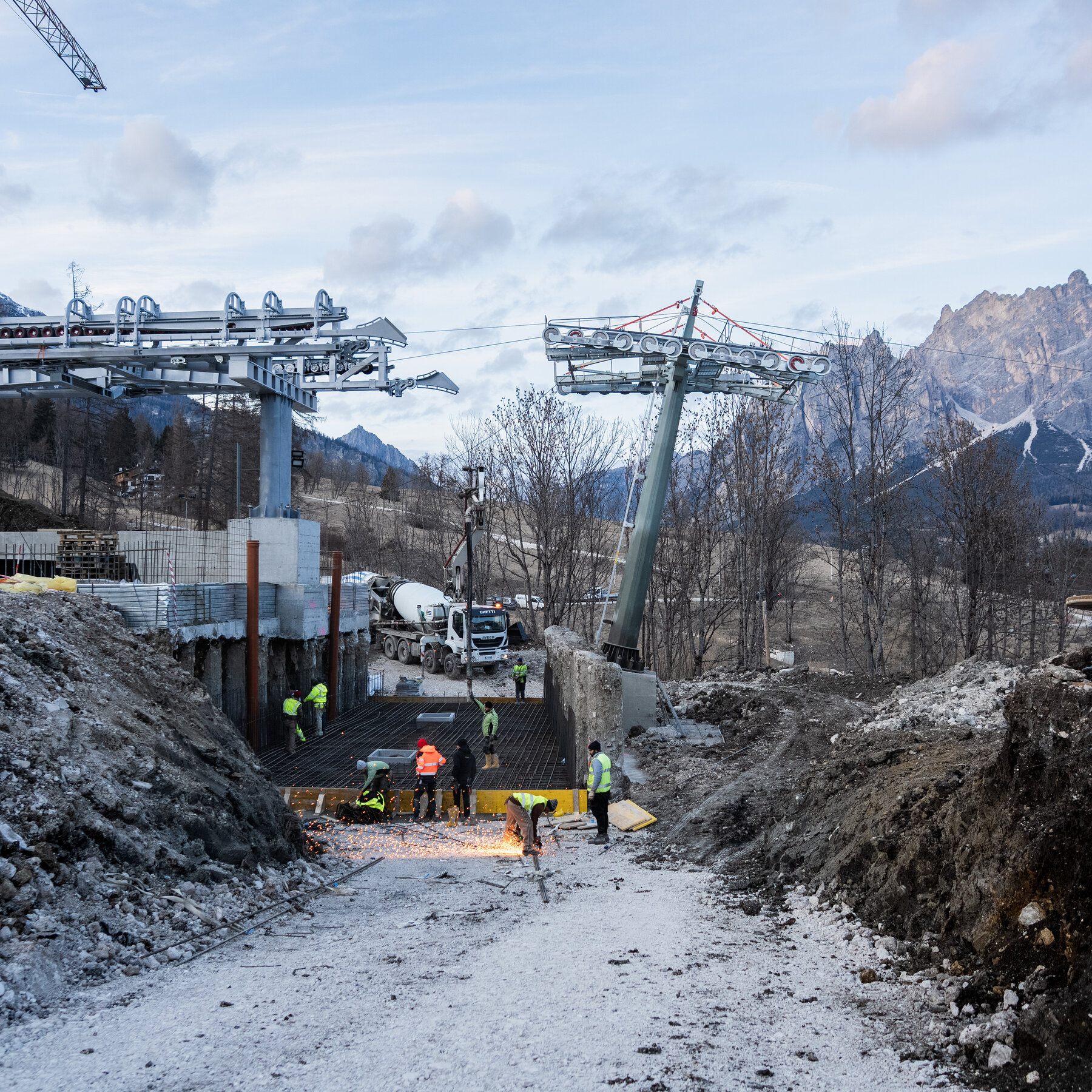 Residents of Cortina, a Winter Olympics Hub, Are Angry About All the Construction