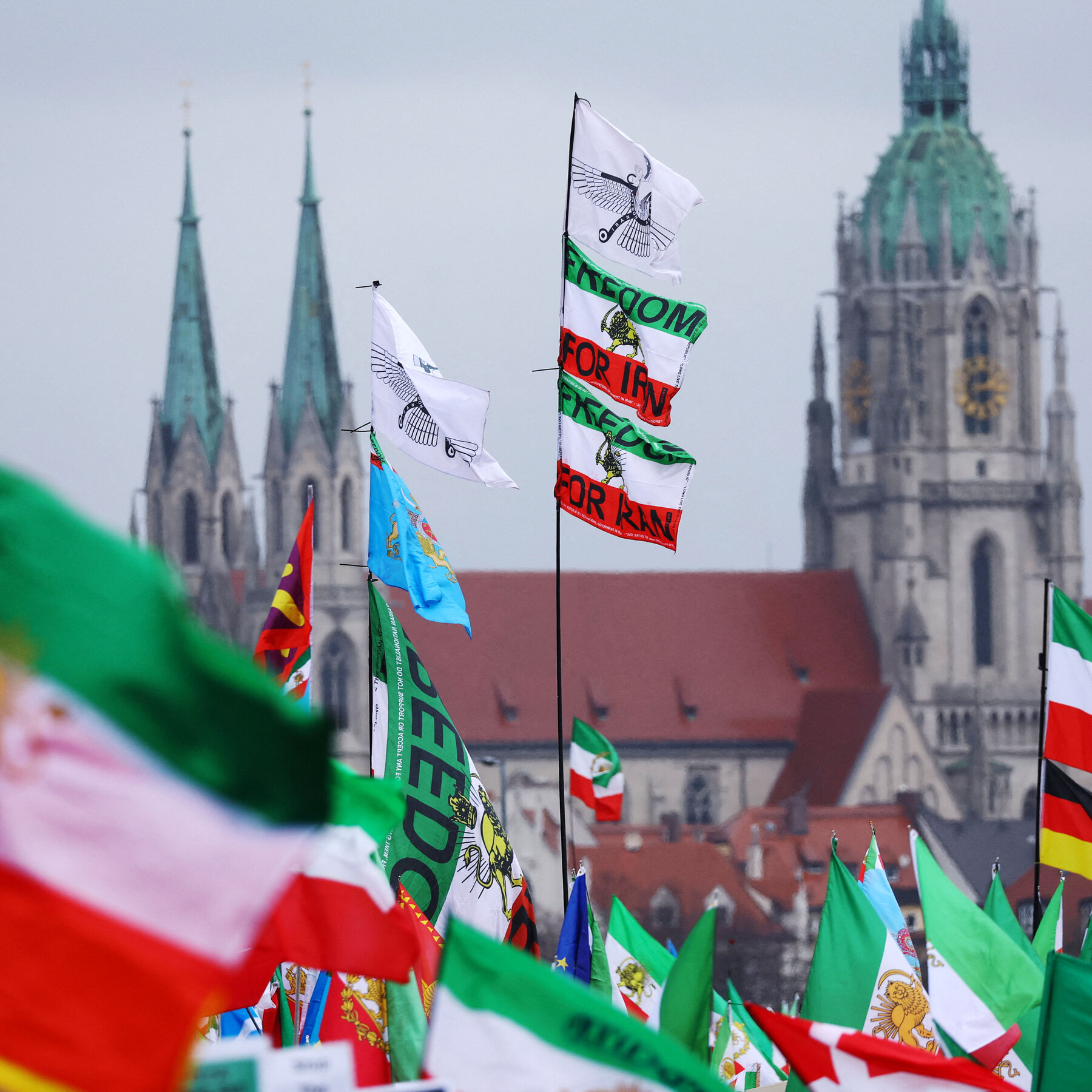 Thousands Rally for Iran Regime Change in Cities Around the World