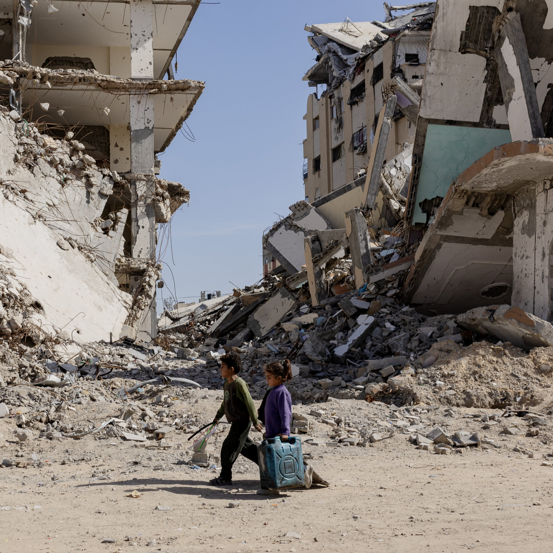 In Devastated Gaza, Grandiose Peace Plans Clash With Reality