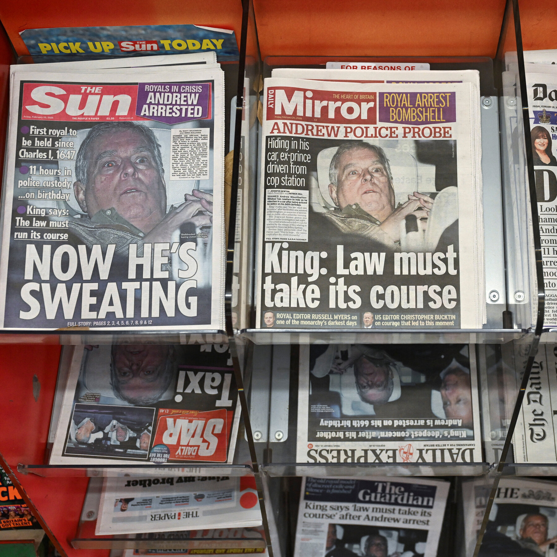 British Police Search Mansion Used by Former Prince Andrew