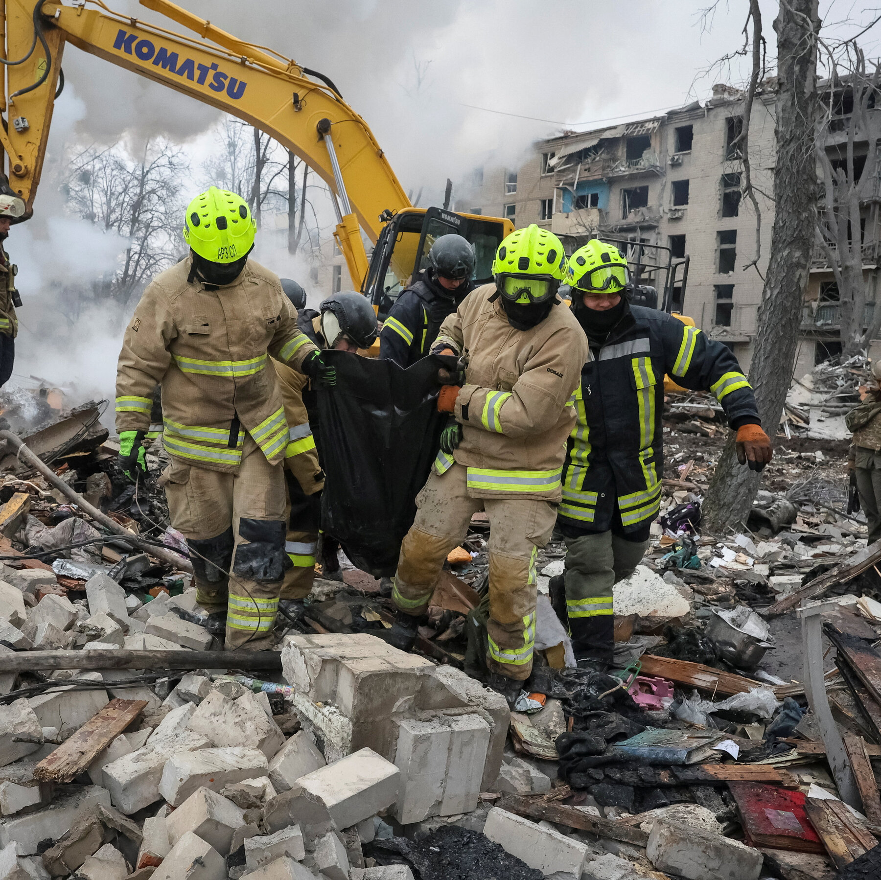 Russia Attacks Kharkiv and Kyiv in Ukraine