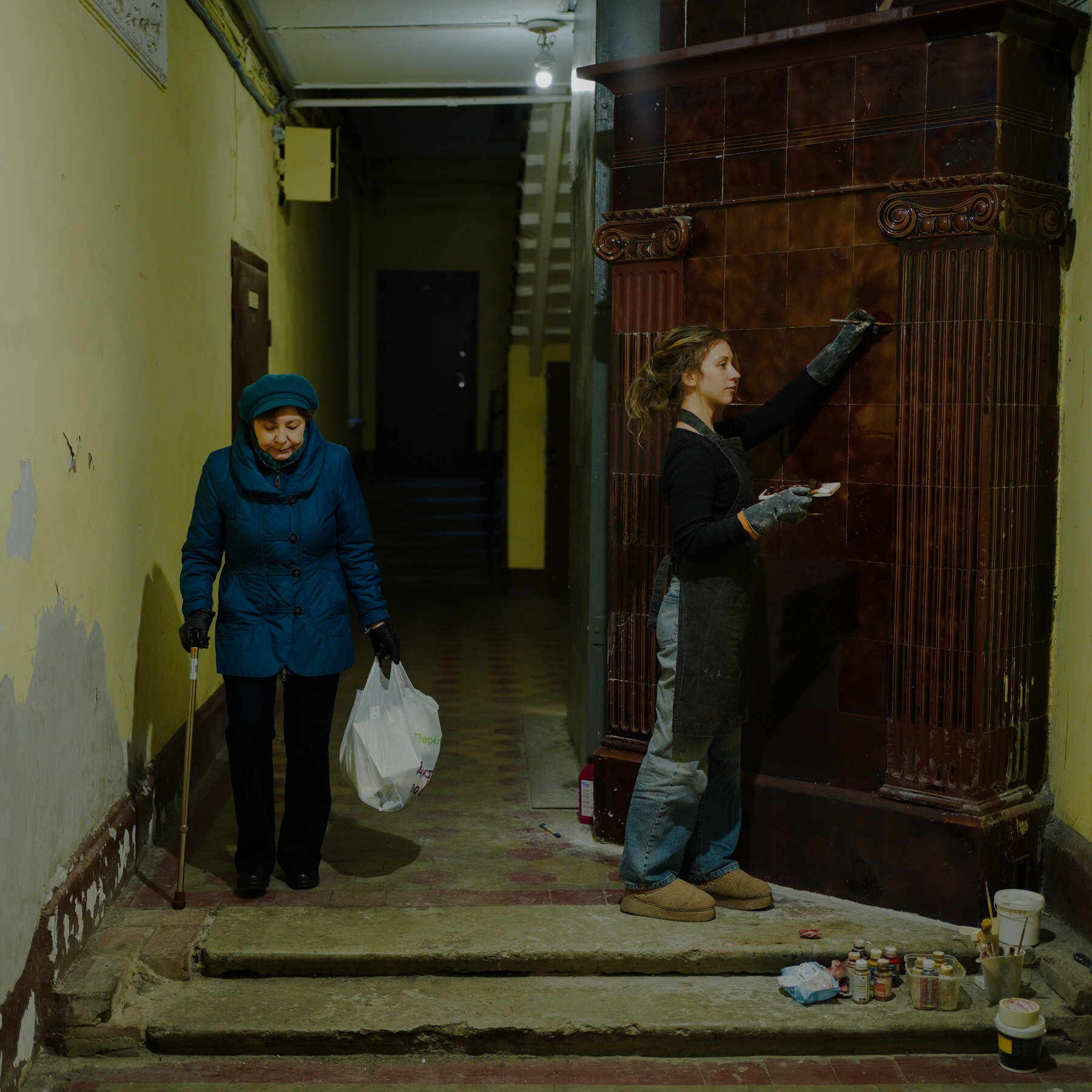 In Russia’s Former Capital, Restoring the Past to Survive the Present