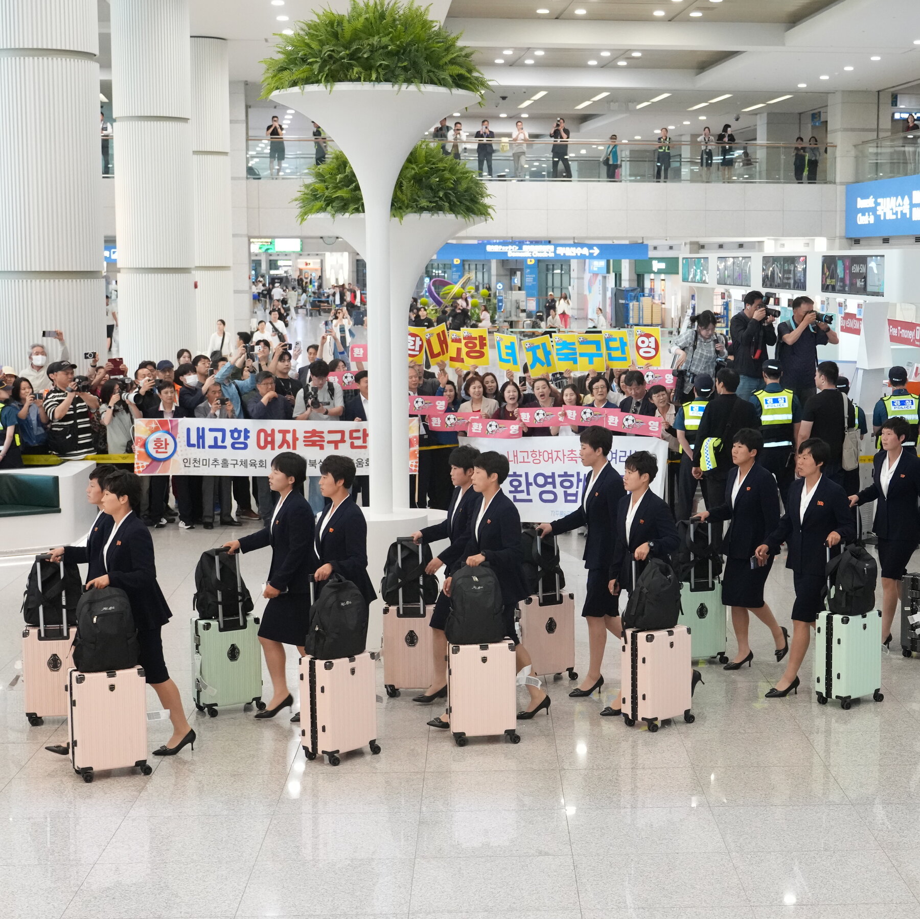 A North Korean Soccer Team Makes a Rare Visit to South Korea