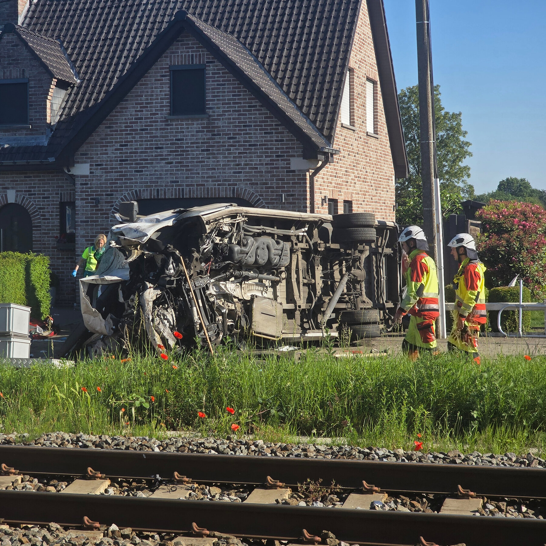 Belgium Crash Kills 4 as Train Hits School Van