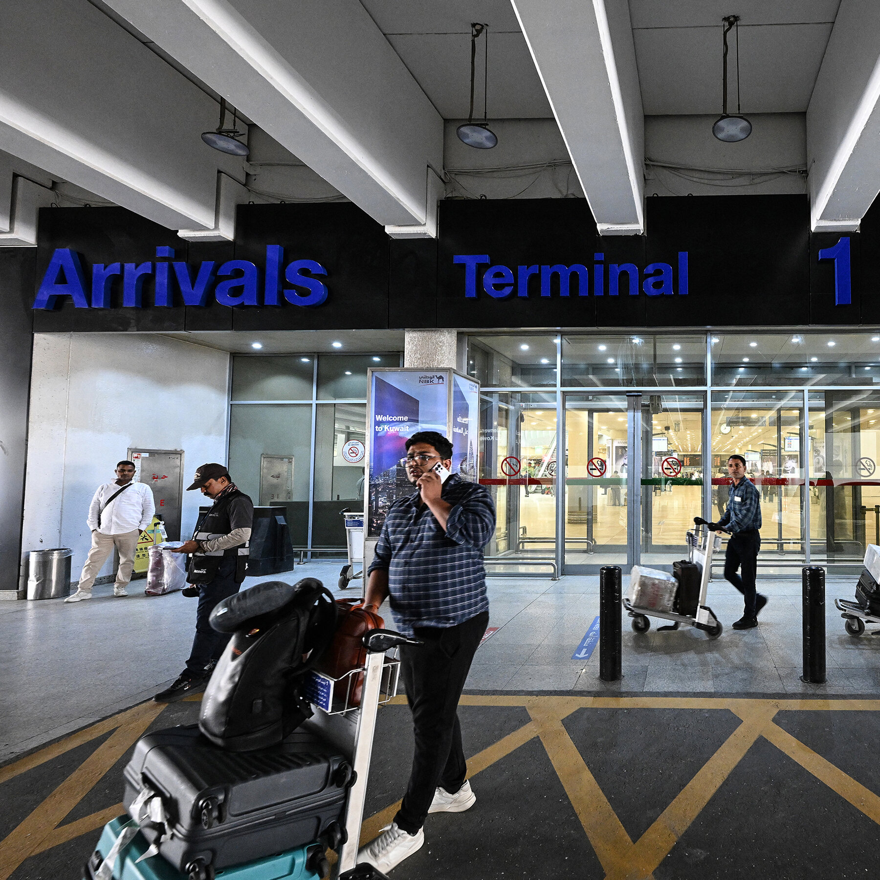 Iran War Live Updates: Kuwait Says Iranian Attack Has Damaged Its Main Airport
