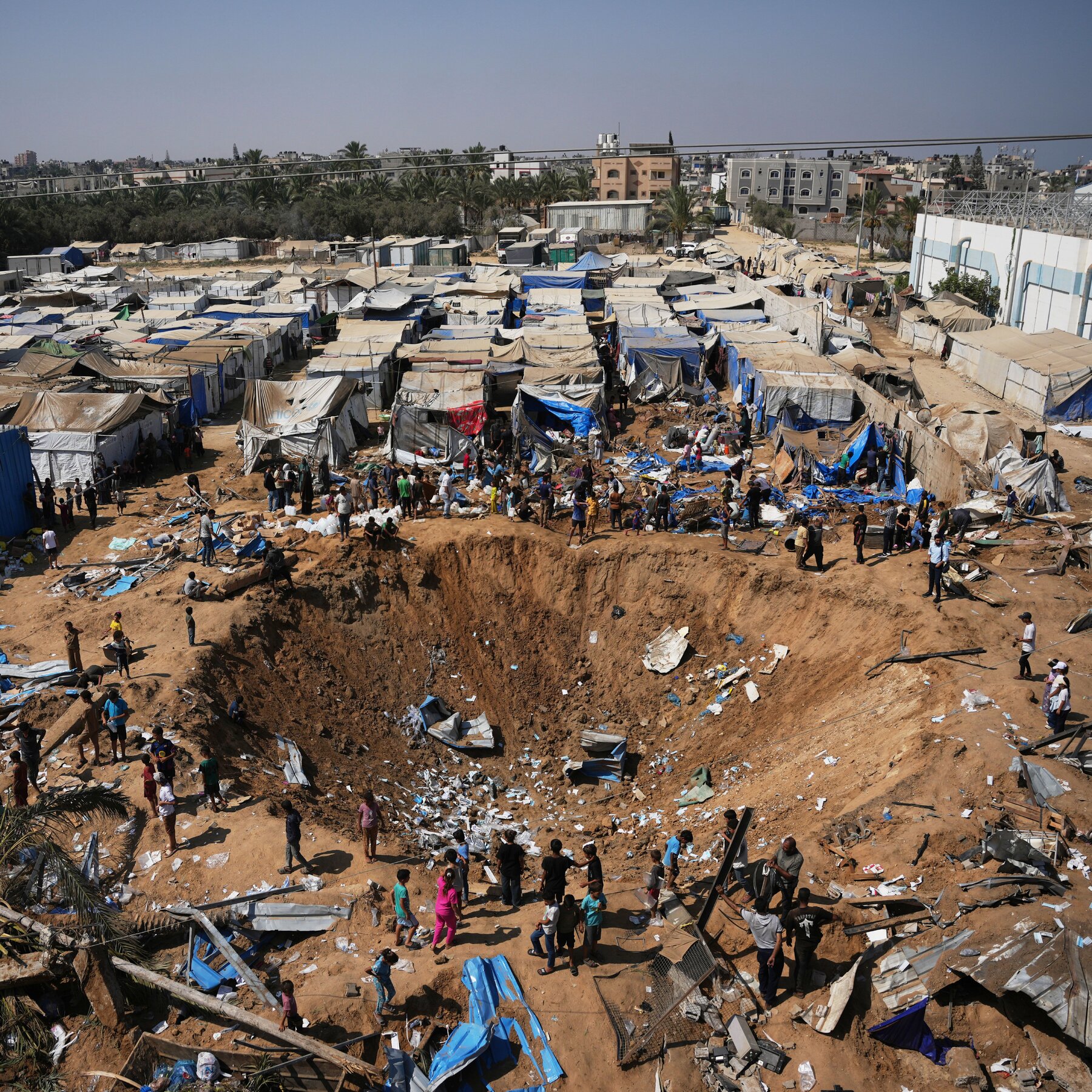 Israel Bombards Gaza, Days After Trump Announced Deal to Advance Cease-Fire