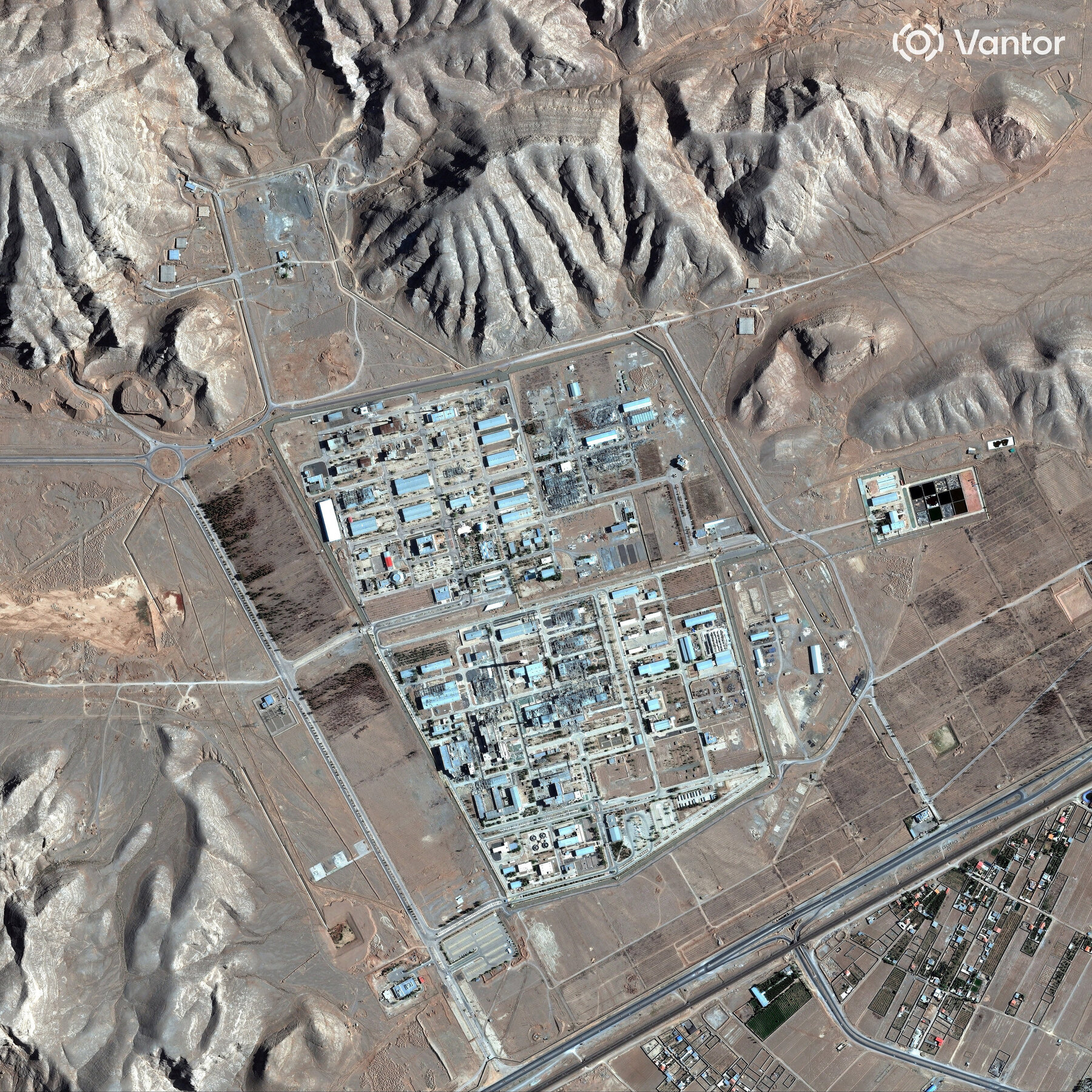The state of Iran’s three key nuclear sites