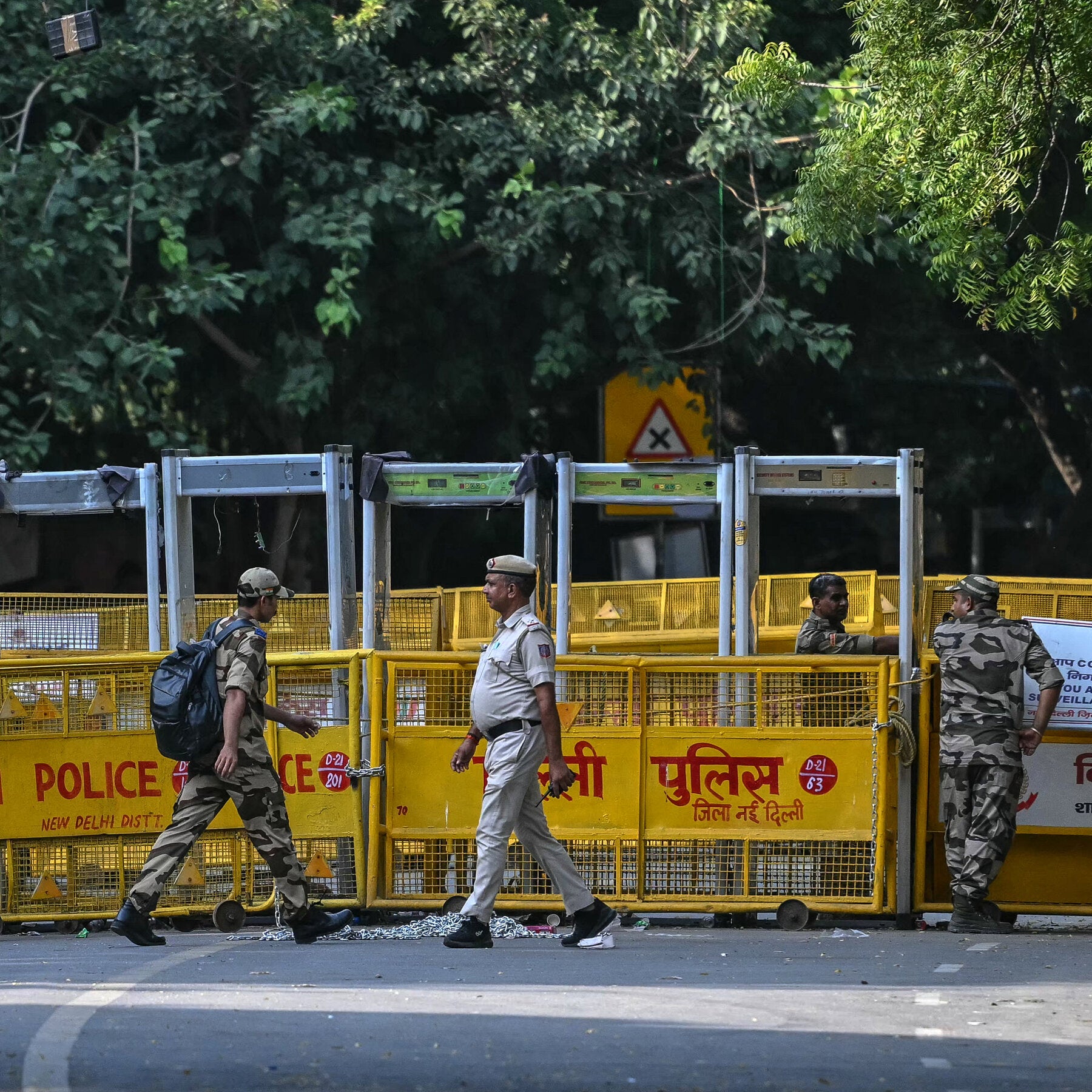India Cancels Trains, Floods Capital with Police to Block Protests