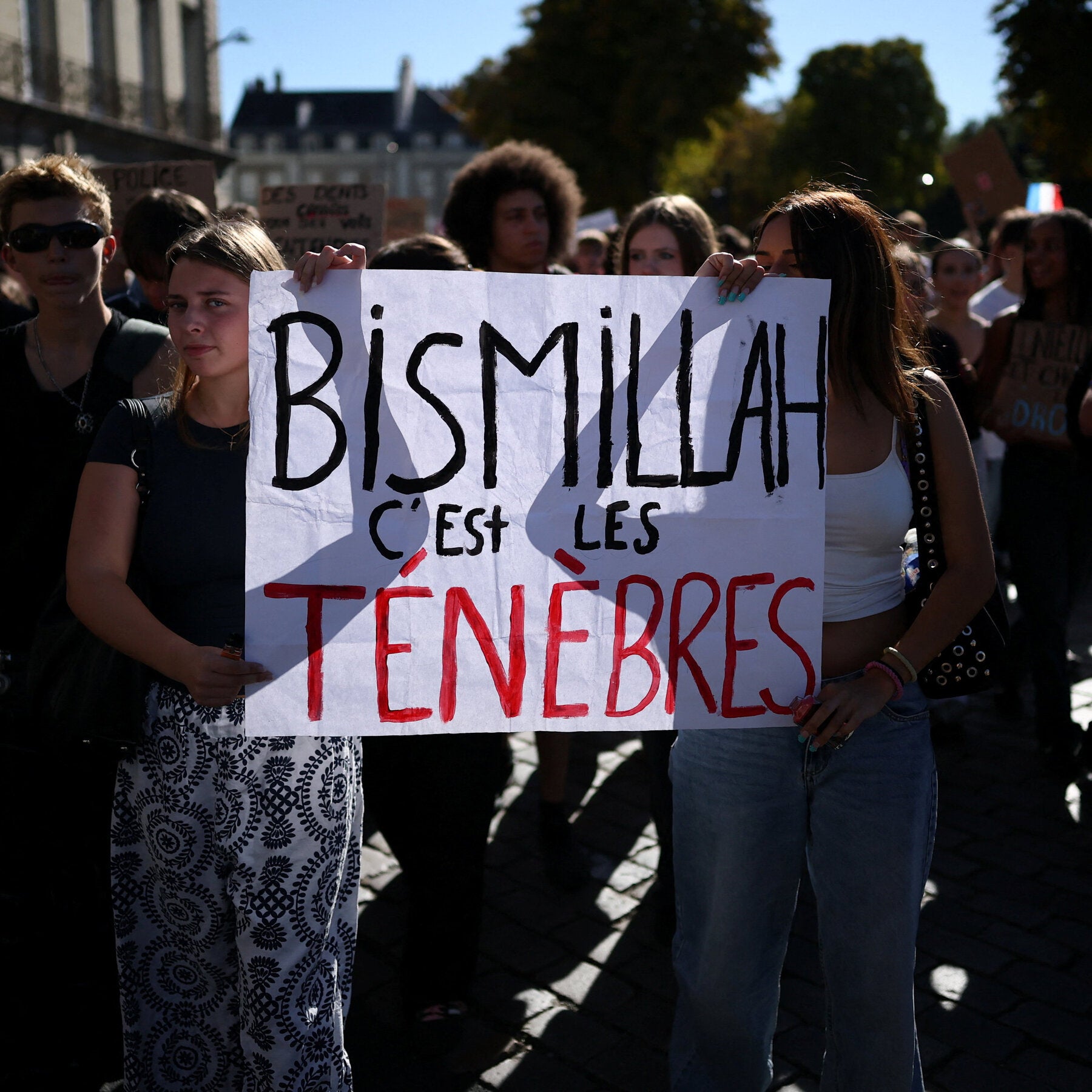 Student Protesters in France Have a Strange New Slogan. What Does It Mean?